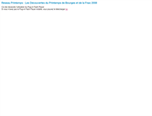 Tablet Screenshot of edition2008.reseau-printemps.com